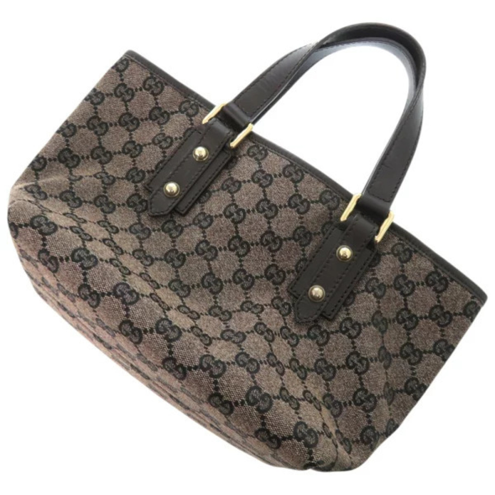 Gucci GG Tote canvas brown handbag - Picture 3 of 6